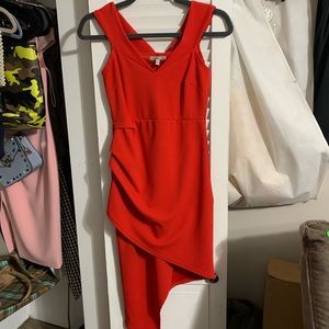 CHARLOTTE RUSSE Red cocktail dress - gently worn